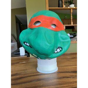 Teenage Mutant Ninja Turtles TMNT Raphael Rubber Mask 1989 Mirage Studios
